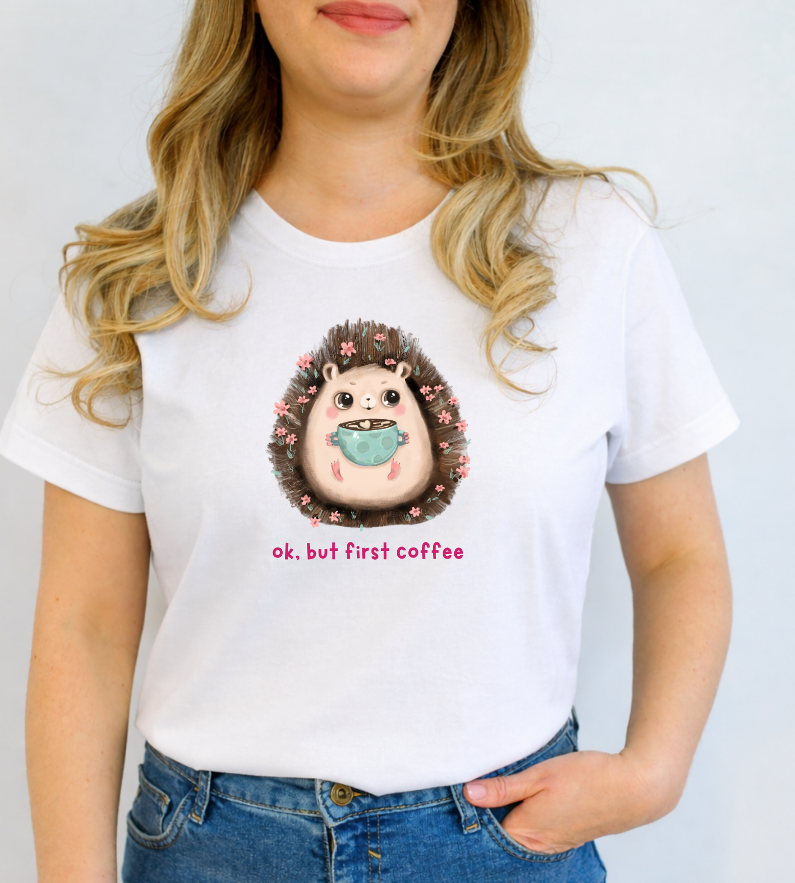 Tricou 100% bumbac ''coffee''