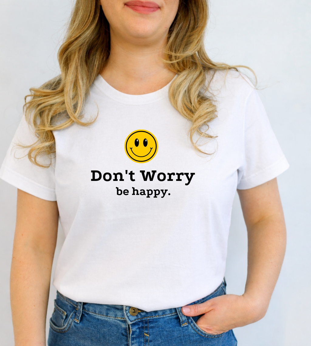 Tricou ''be happy''