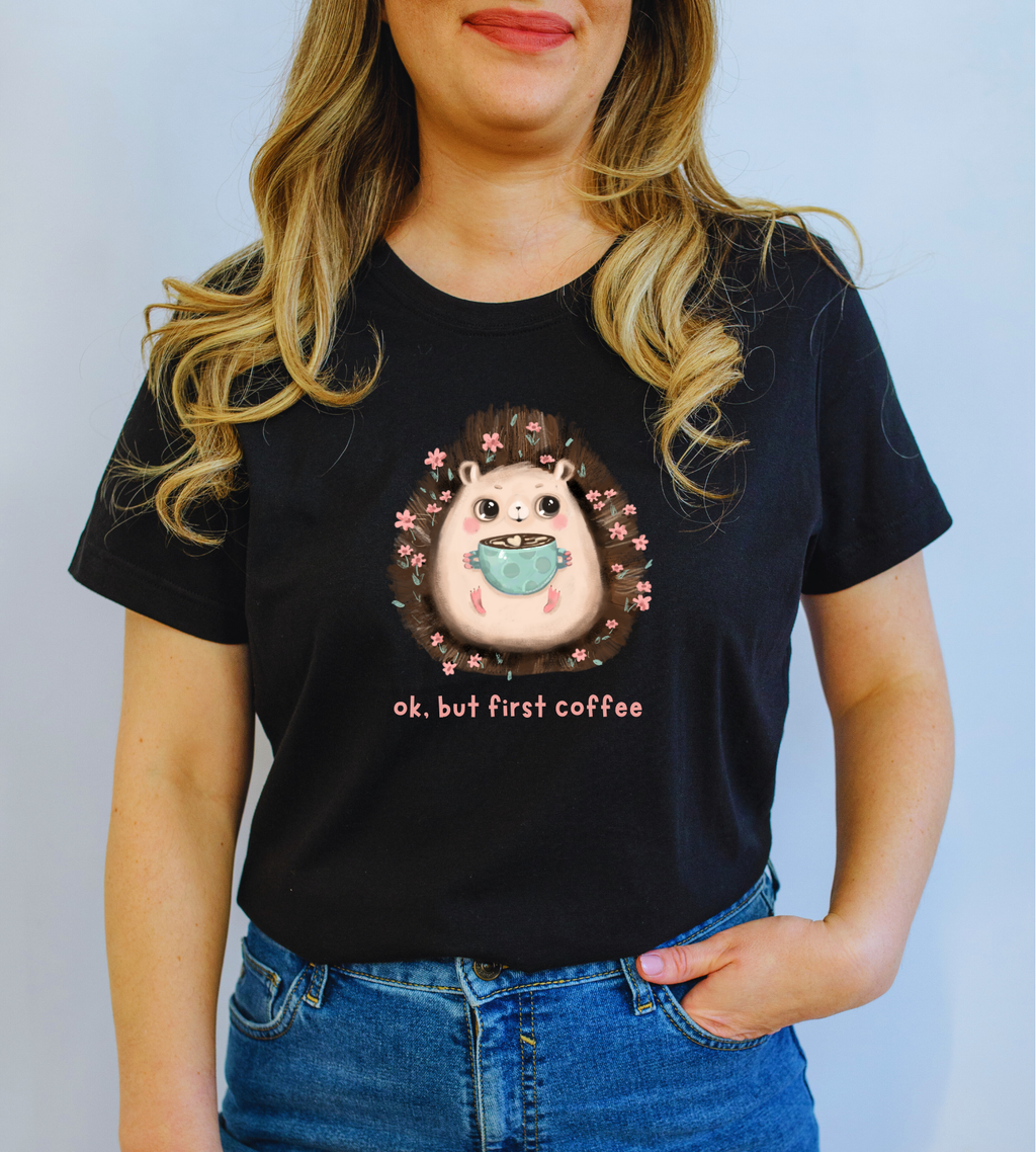 Tricou 100% bumbac ''coffee''