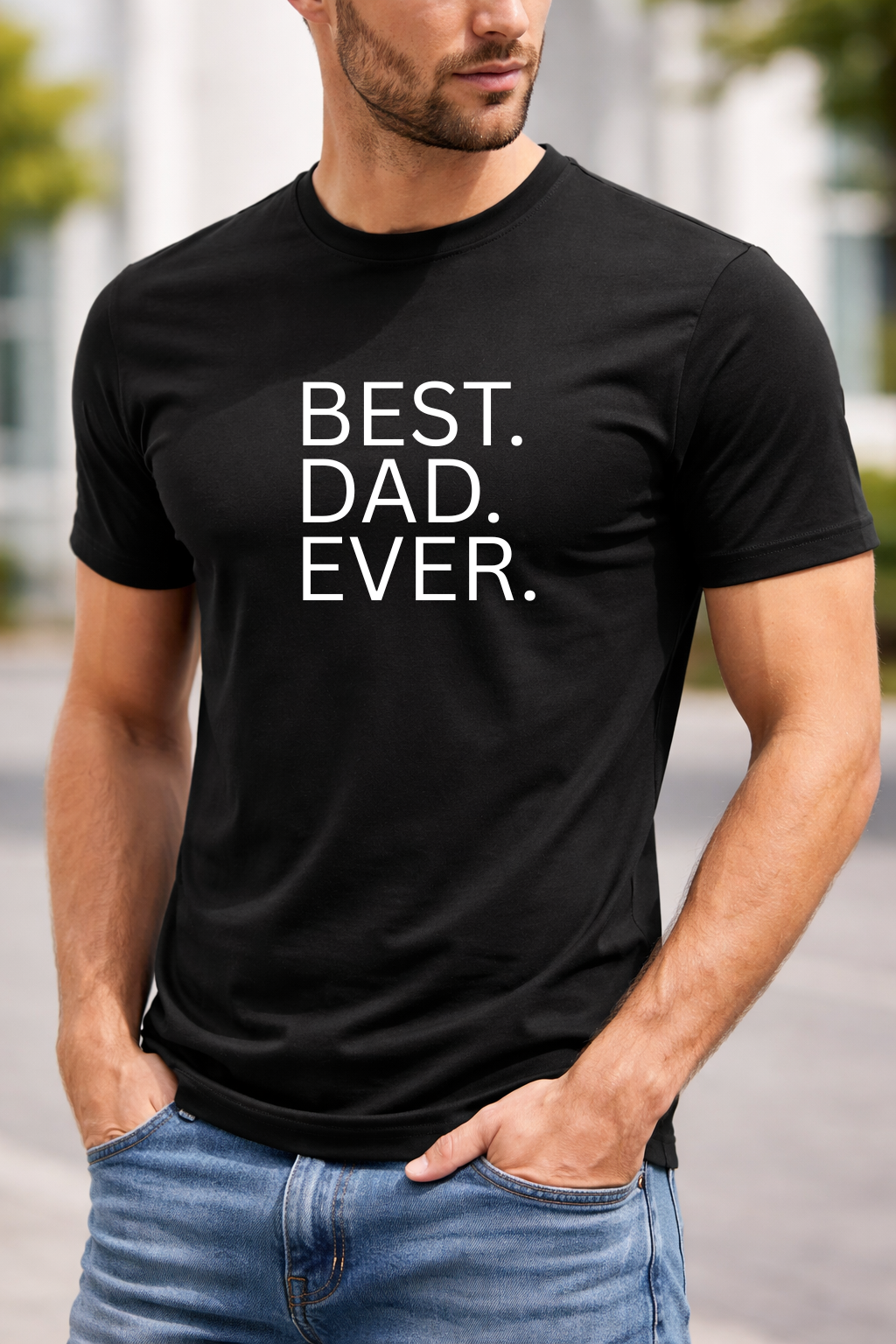 Tricou 100% bumbac BEST DAD