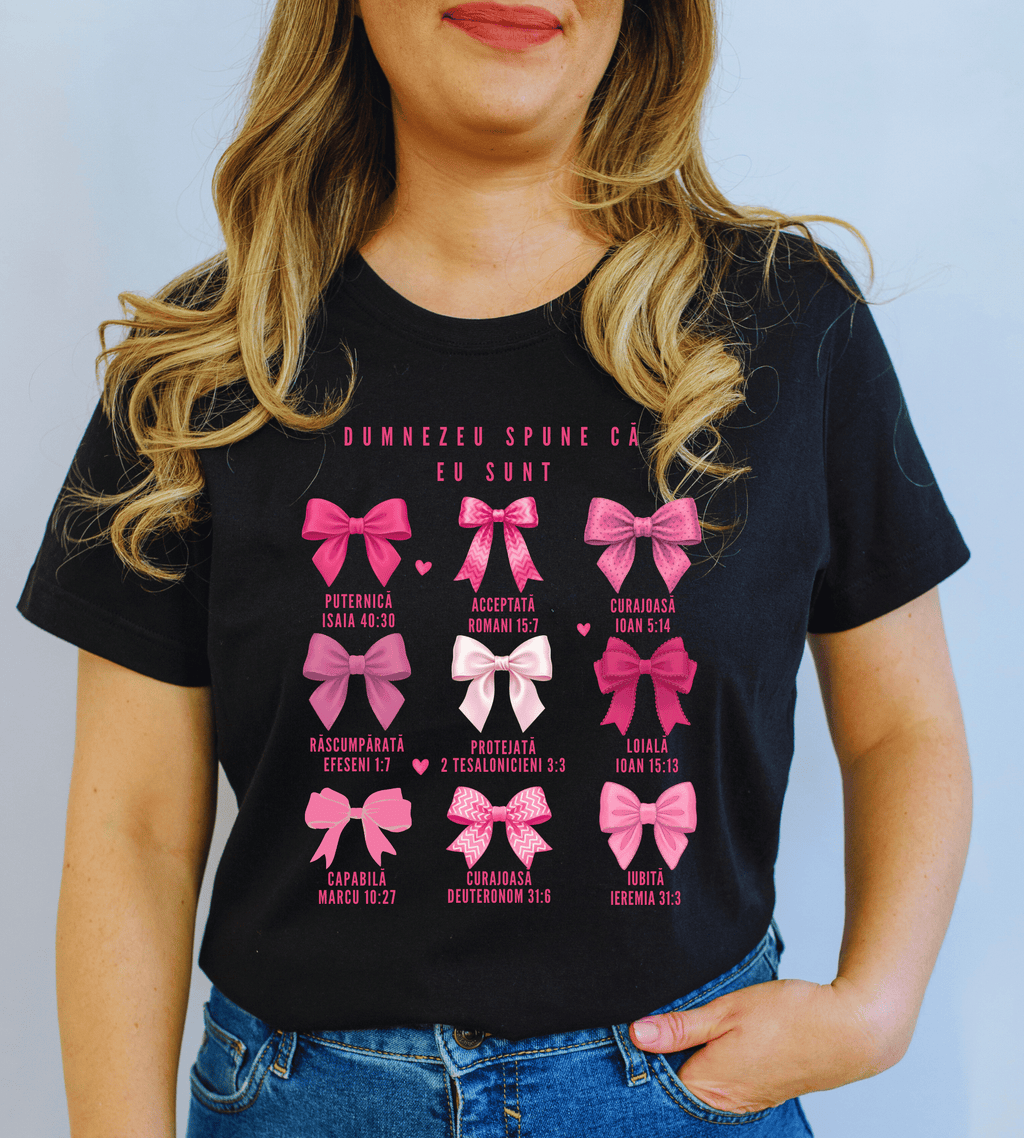 Tricou ''Dumnezeu spune ca sunt''