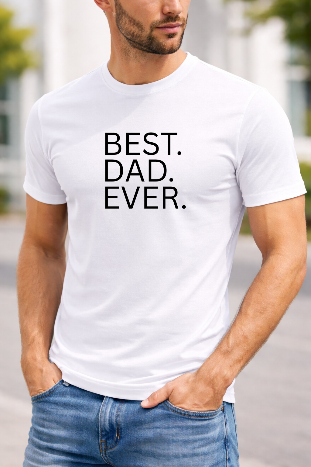 Tricou 100% bumbac BEST DAD