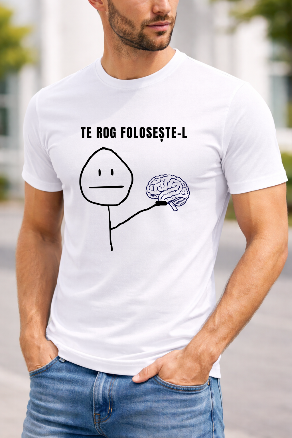 Tricou TE ROG FOLOSESTE-L