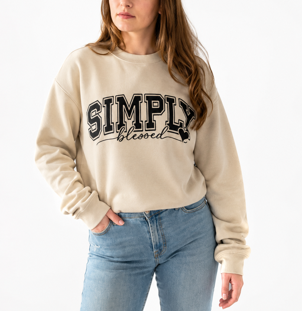 Bluza groasa Simply Blessed